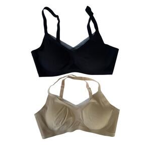 Honeylove Classic Black and Tan Bras